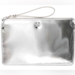 Lululemon Goody Bag Silver WRISTLET CLUTCH